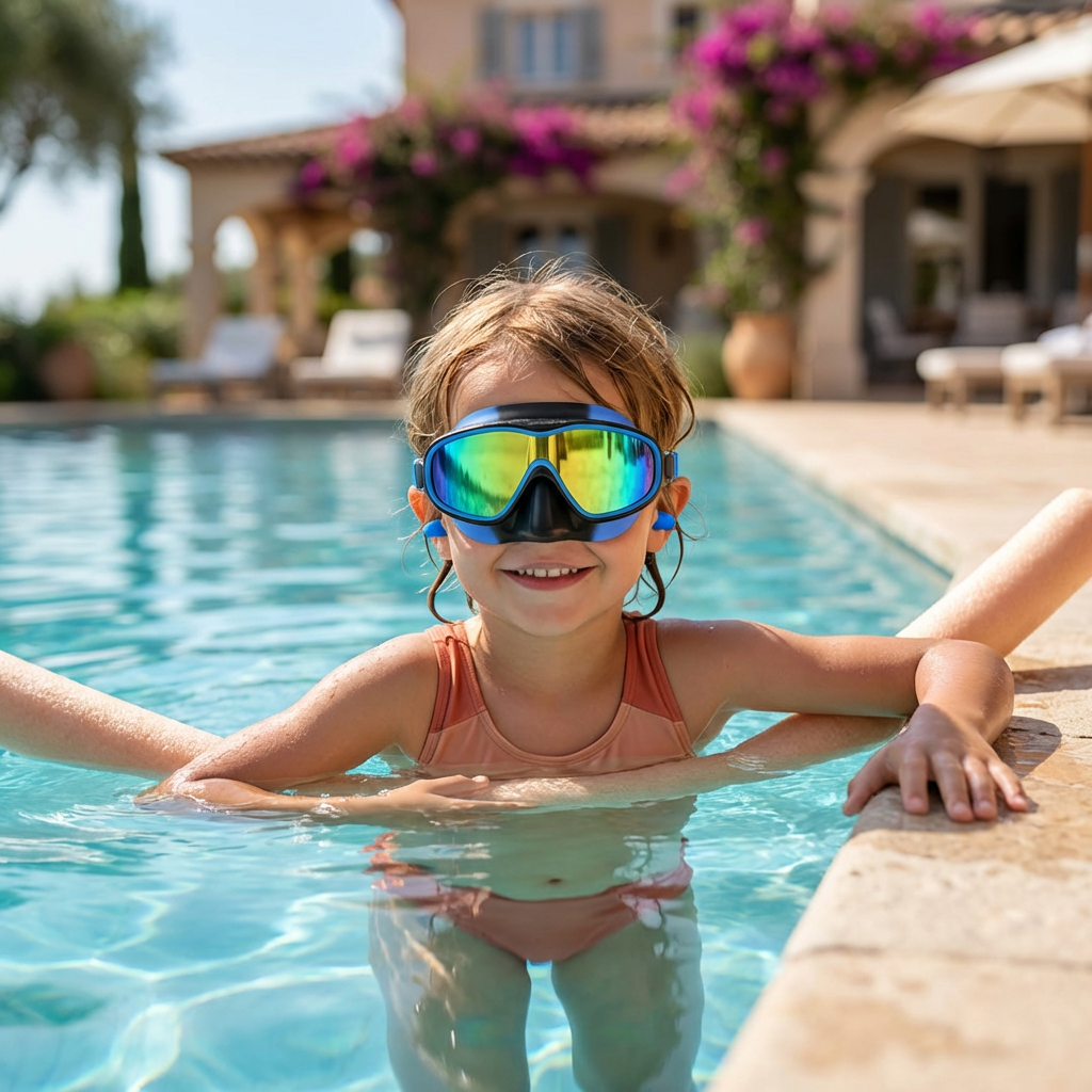 Lunettes de Natation Pratiques pour Enfants – Anti-Buée, Ajustement Sécurisé et Confort Optimal