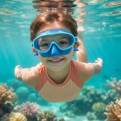 Lunettes de Natation Pratiques pour Enfants – Anti-Buée, Ajustement Sécurisé et Confort Optimal