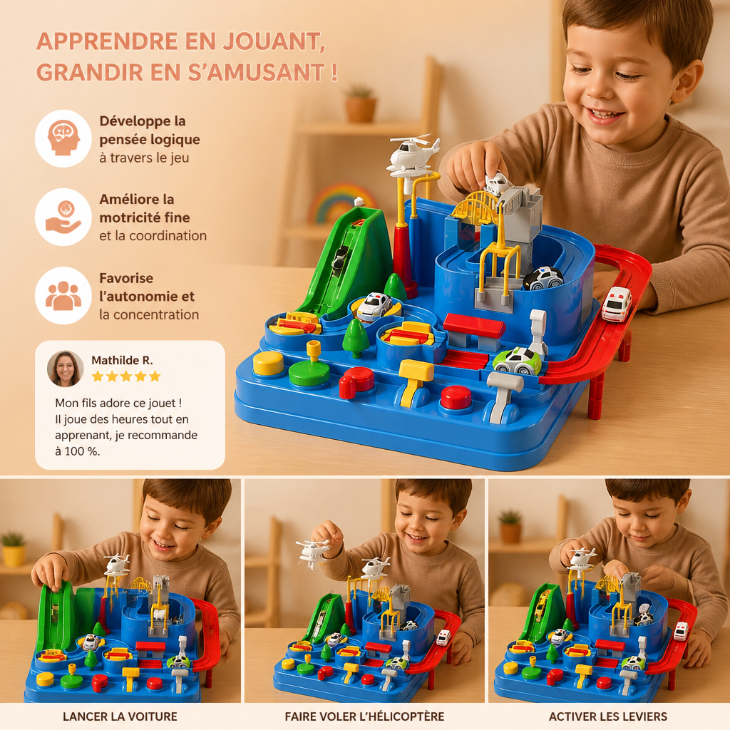 Jeu de Voitures d'Habileté
