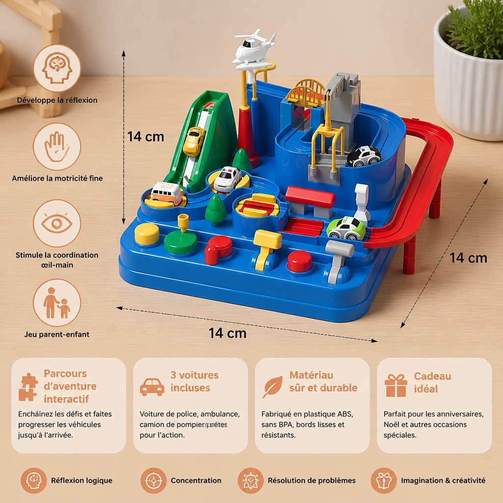 Jeu de Voitures d'Habileté