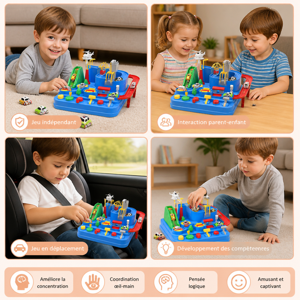 Jeu de Voitures d'Habileté