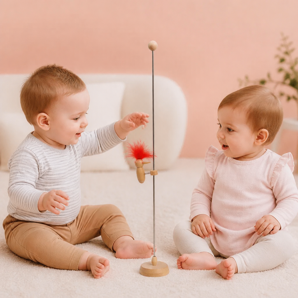 Pic-Vert en Bois Jouet Éducatif pour Enfants