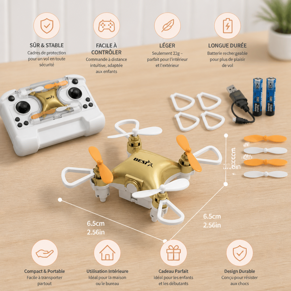 Mini Drone – RC Stunt Flyer pour Enfants