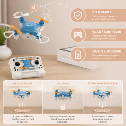 Mini Drone – RC Stunt Flyer pour Enfants