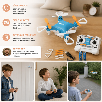 Mini Drone – RC Stunt Flyer pour Enfants