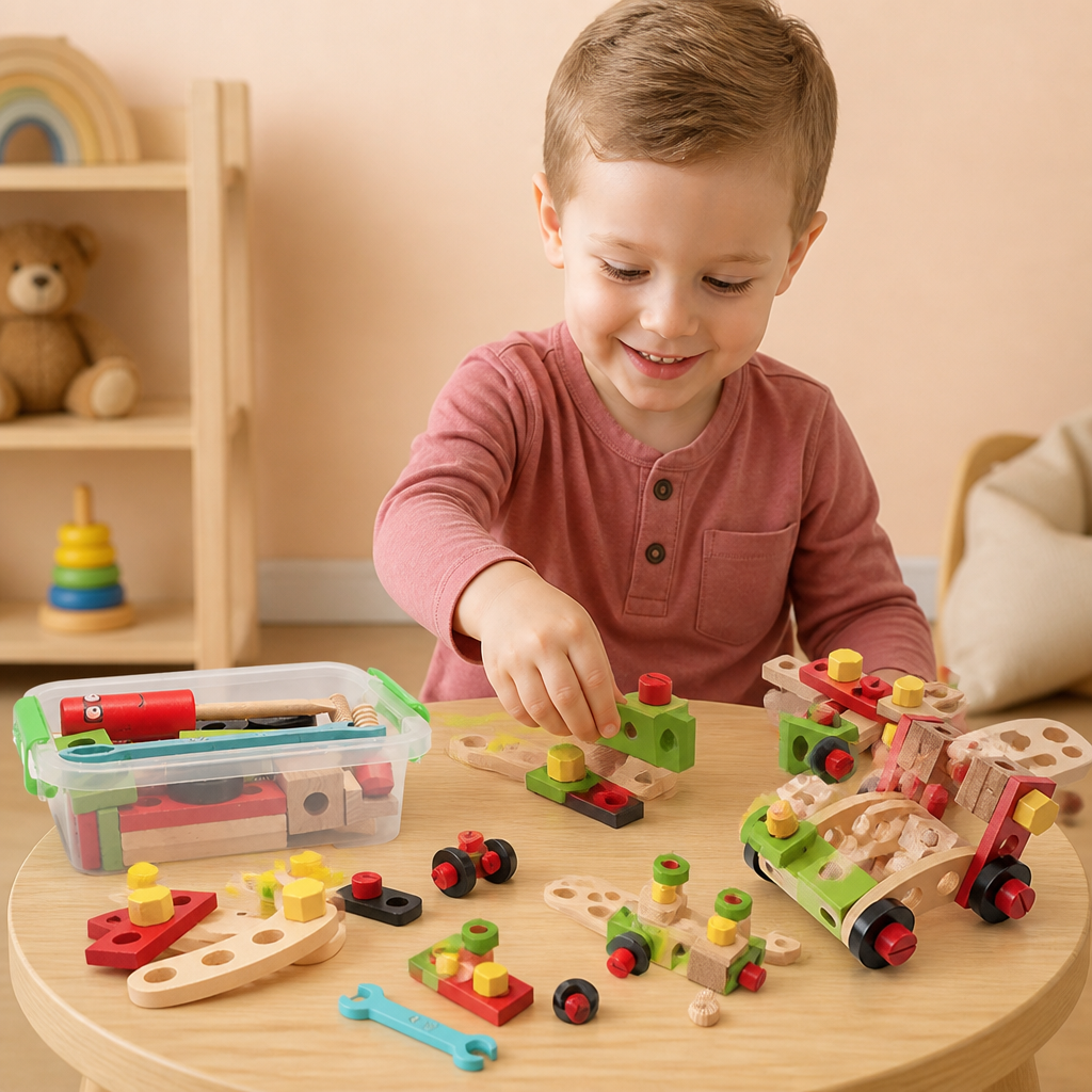 Amusement DIY – Coffret à Outils de Jeu