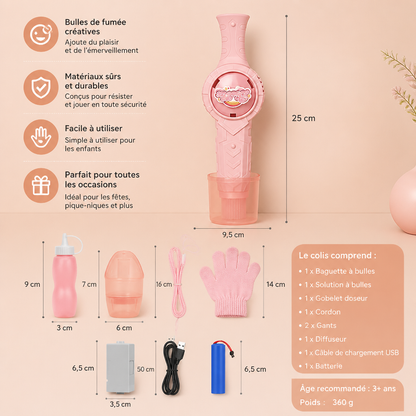 Jouet Interactif de Raquettes et Balles à Bulles pour Enfants