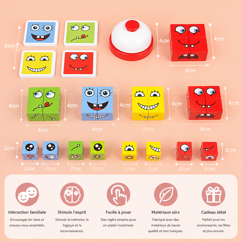 FaceCube – Jeu de société familial