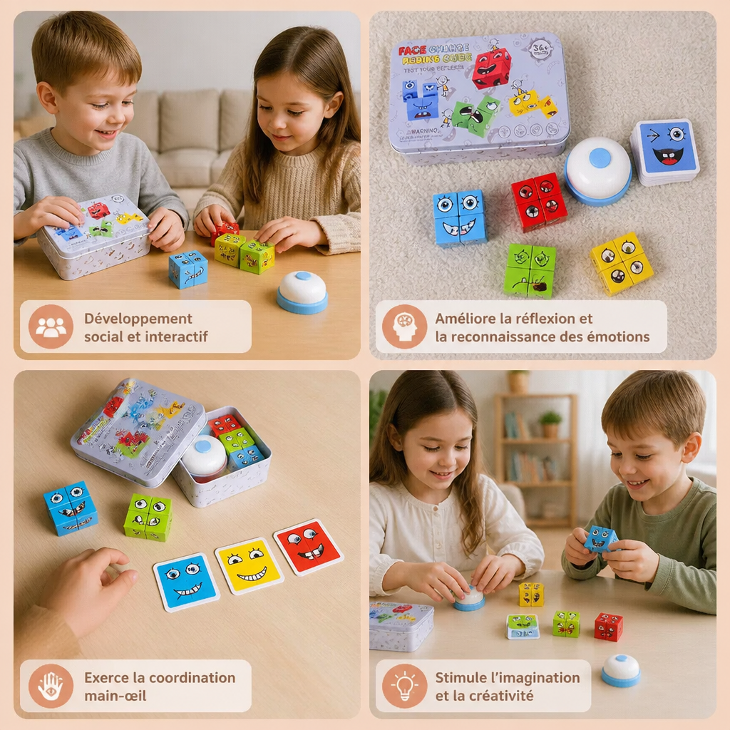FaceCube – Jeu de société familial