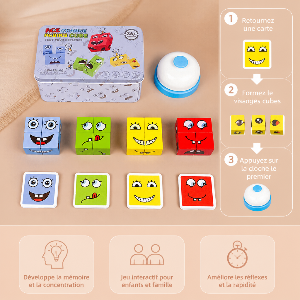 FaceCube – Jeu de société familial