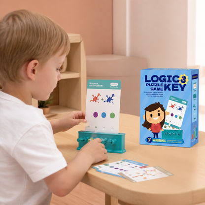 Jeu de casse-tête logique avec clés pour enfants