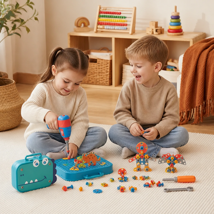 Set de Construction Dino Craftsman pour Enfants