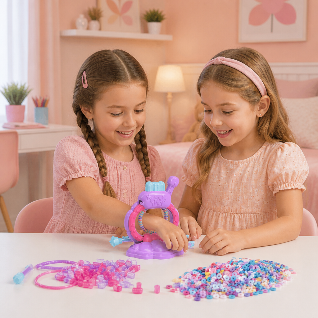 Kit de Machine à Fabriquer des Bracelets DIY pour Filles