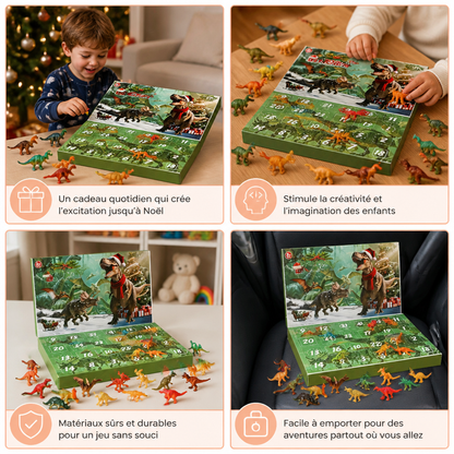 Calendrier de l’Avent Dinosaure de 24 Jours