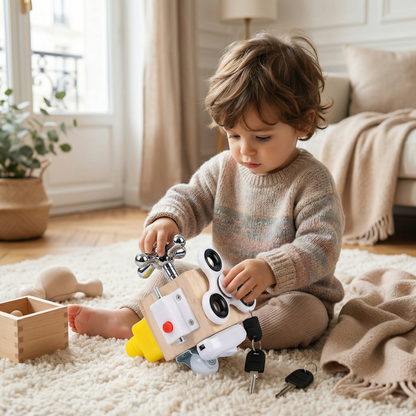 Cube de jeu et d’apprentissage Montessori