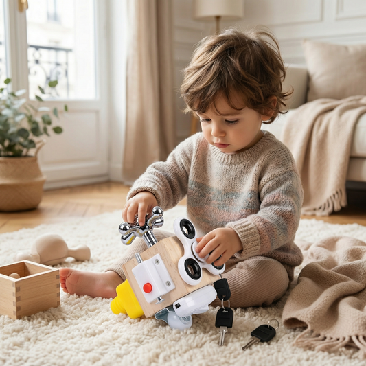 Cube de jeu et d’apprentissage Montessori