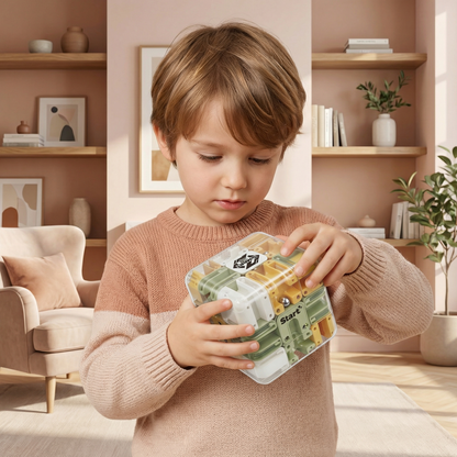 3D labyrinthe puzzle cube