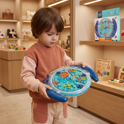 Roue labyrinthe 3D – Jeu d’adresse et d’apprentissage