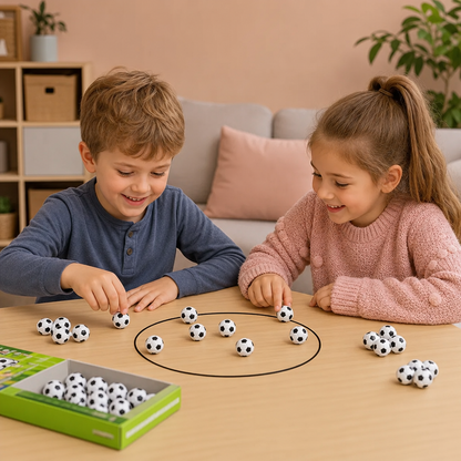 Jeu de stratégie de football magnétique – Un défi familial interactif pour enfants et adultes