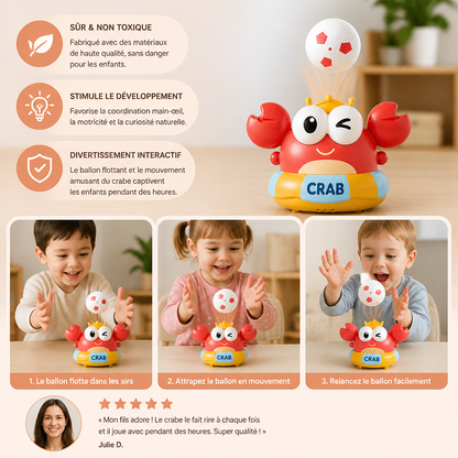 Jouet Électrique en Forme de Crabe Flottant pour Enfants