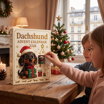 Calendrier de l’Avent Teckel de 24 Jours avec Figurines Surprise