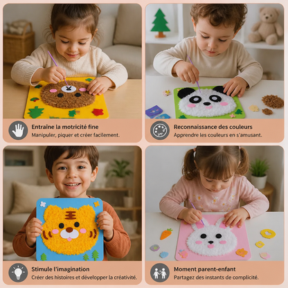 Kit créatif de loisirs manuels pour enfants