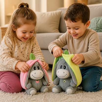 Peluche Âne qui Respire