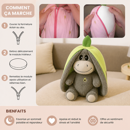 Peluche Âne qui Respire