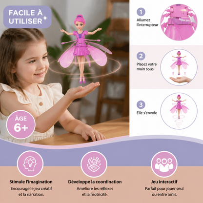 Jouet Fée Magique Volante pour Enfants