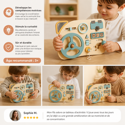 Volant Explorateur – Commande Montessori