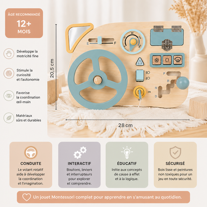 Volant Explorateur – Commande Montessori