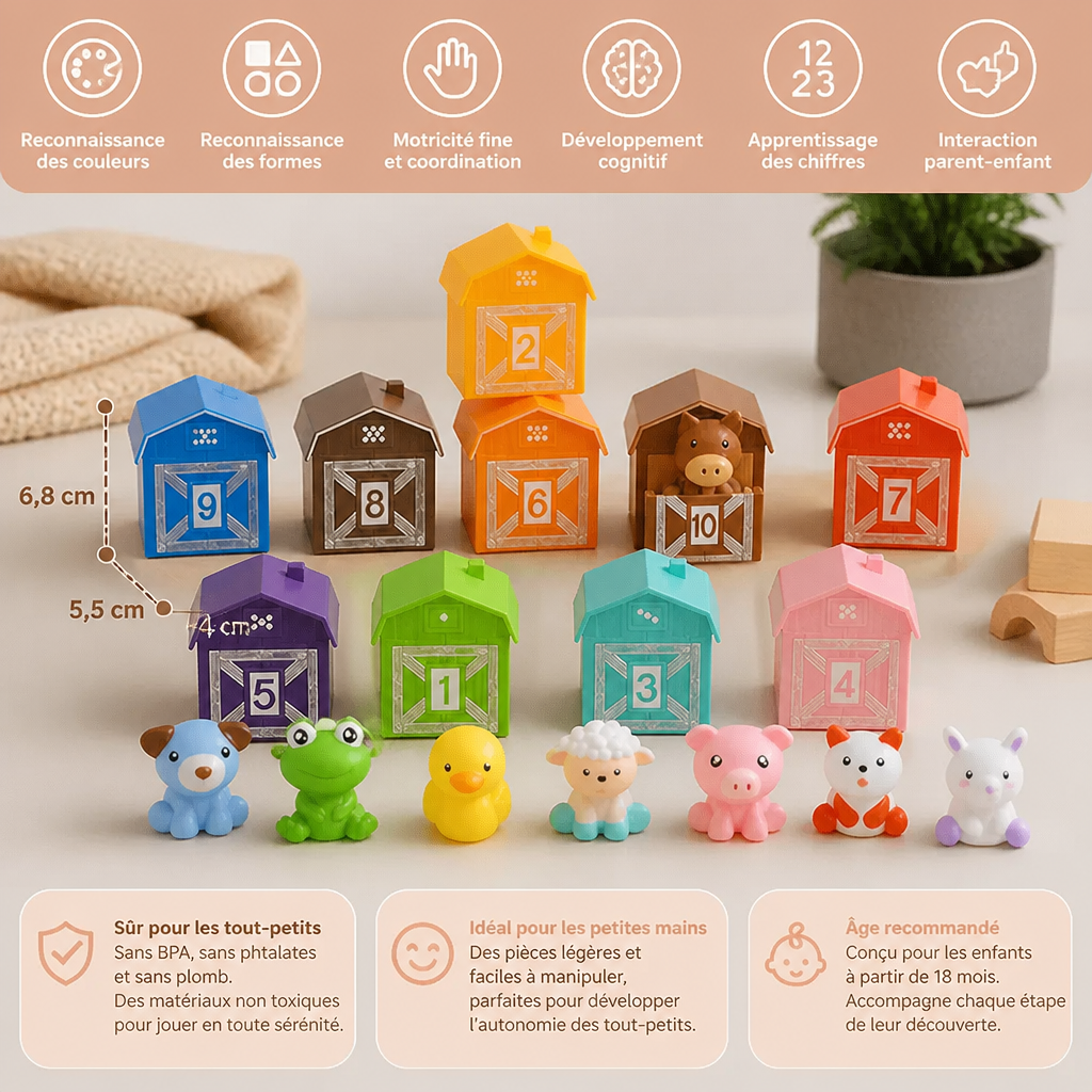 Ferme Montessori des Couleurs et des Nombres