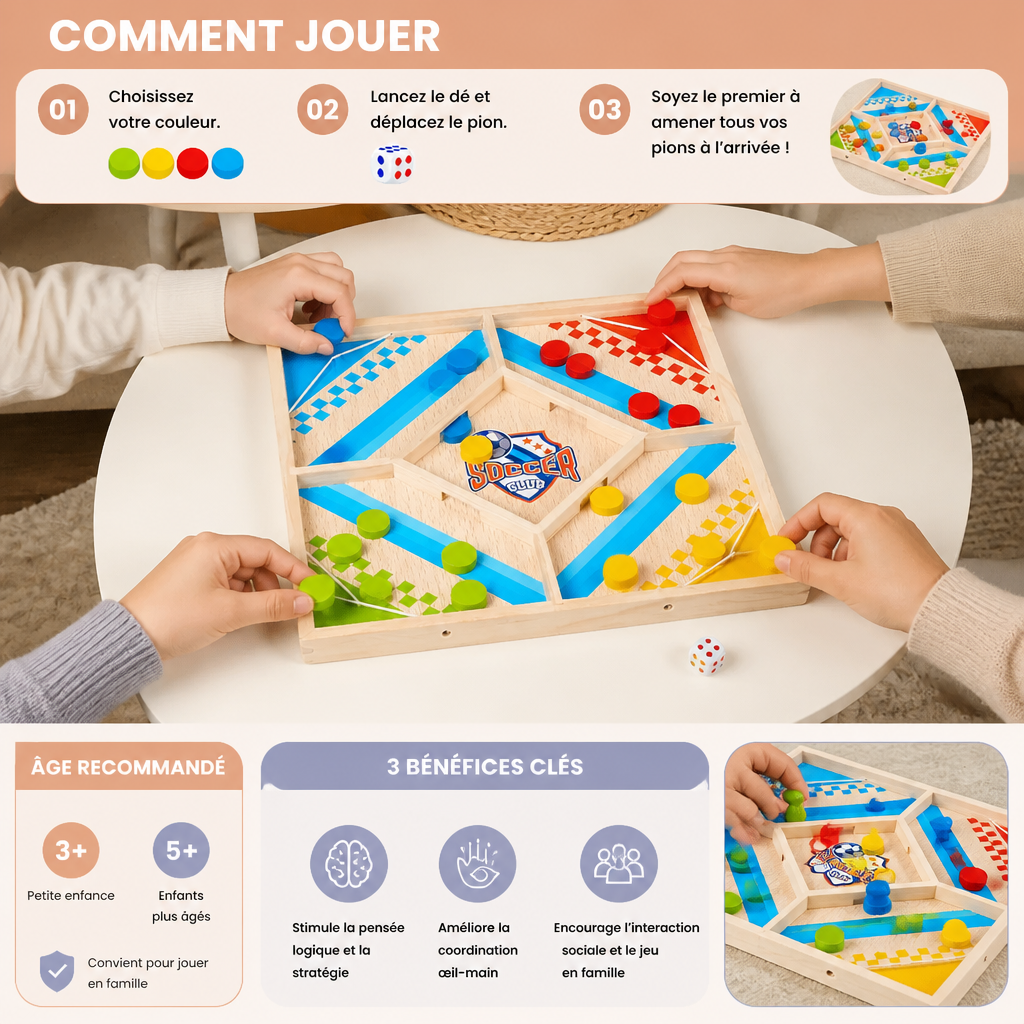 Jeu de connaissances 2-en-1