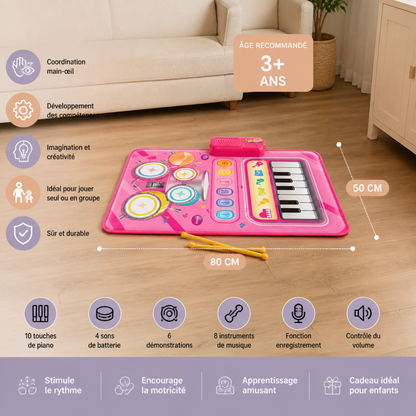 Tapis Musical Créatif pour Enfants