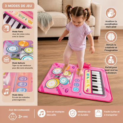 Tapis Musical Créatif pour Enfants