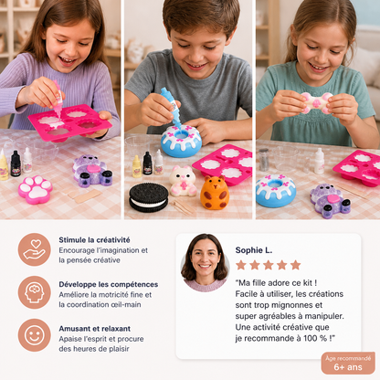 Kit de Fabrication de Squishies pour Enfants