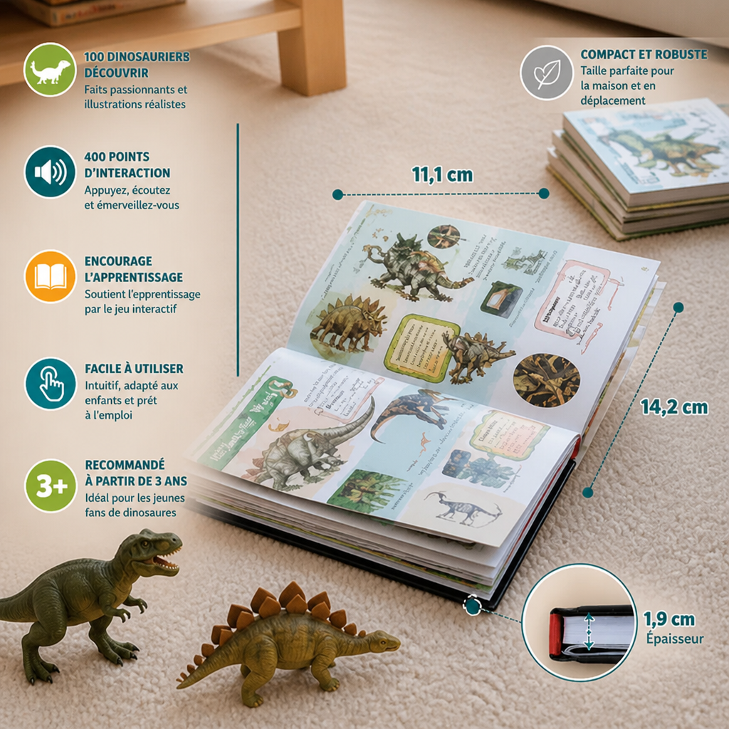 Encyclopédie Interactive Parlante des Dinosaures