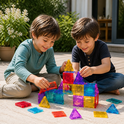 Kit de voyage sécurisé de mini plaques magnétiques avec boîte de rangement compacte