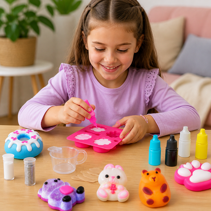 Kit de Fabrication de Squishies pour Enfants