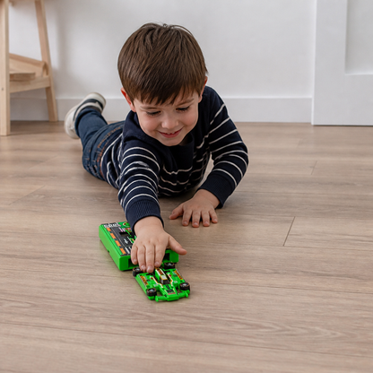 Jouet lanceur de voiture de course de poche