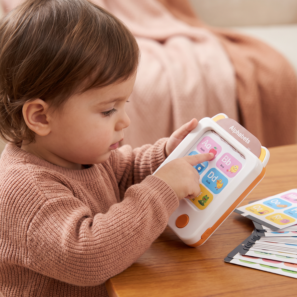 Lecteur Interactif de Cartes Éducatives en Anglais pour Enfants – Jouet Éducatif