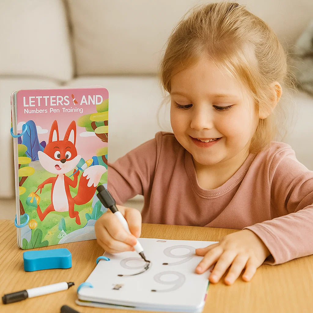 Livre d' apprentissage de la maîtrise du stylo pour les enfants