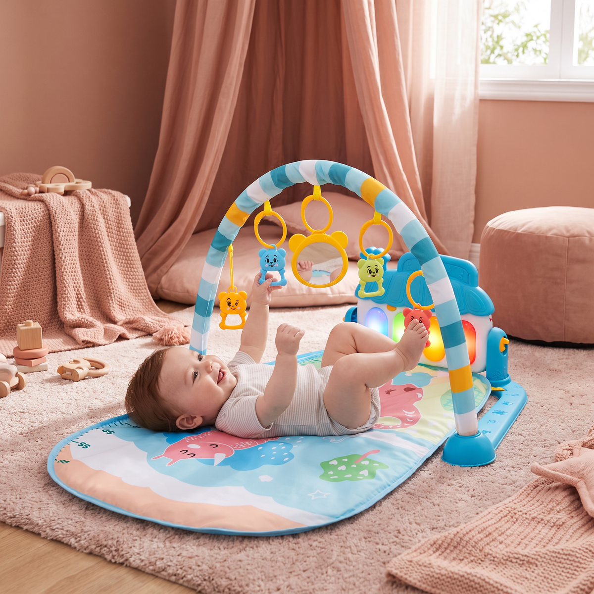 Tapis d’éveil pour bébé Kick & Play