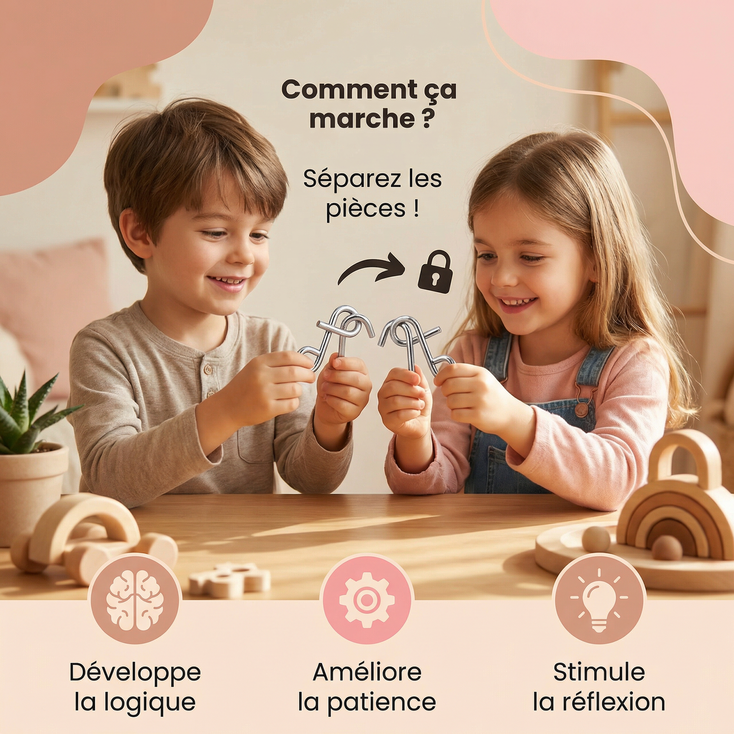 Jeux de réflexion – Puzzles pour enfants