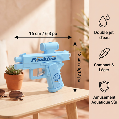 Pistolet à eau à double face pour enfants – Mini jouet aquatique amusant