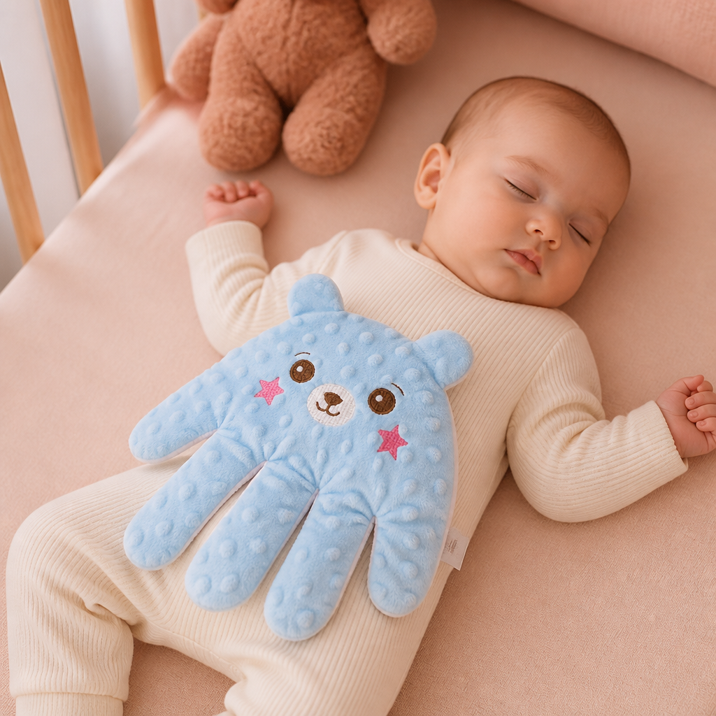Aide au sommeil pour bébé avec fonction de tapotement doux – favorise un endormissement calme et autonome