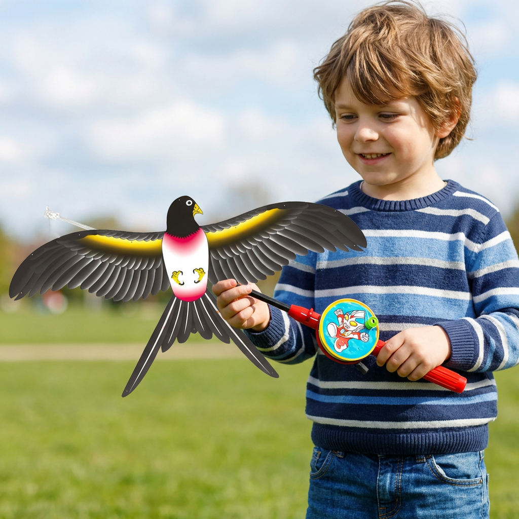 Cerf-volant à ailes battantes pour enfants – Améliore la coordination et les compétences motrices