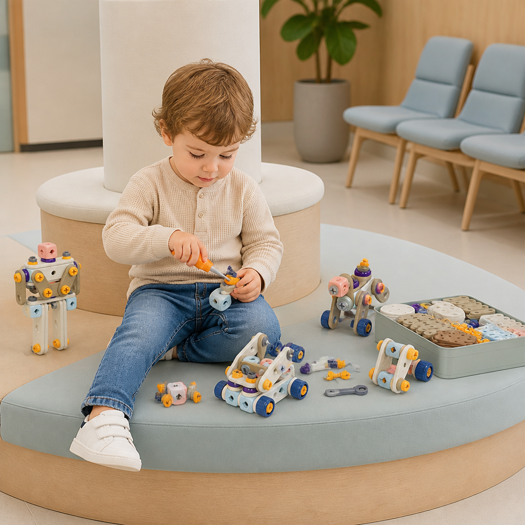 Kit de Bricolage pour Enfants avec Perceuse Électrique – Jeu de Construction STEM