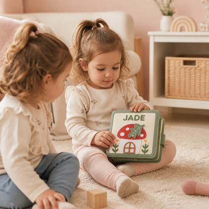 Livre En Feutrine Personnalisé Pour Enfants