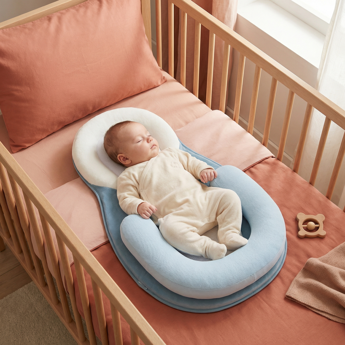 Transat bébé – coussin de soutien sûr et confortable